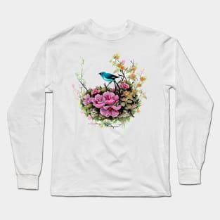 Birdie's Blossom Nest Long Sleeve T-Shirt